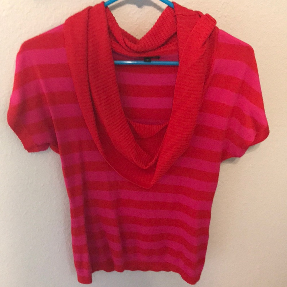 Express short sleeve sweater